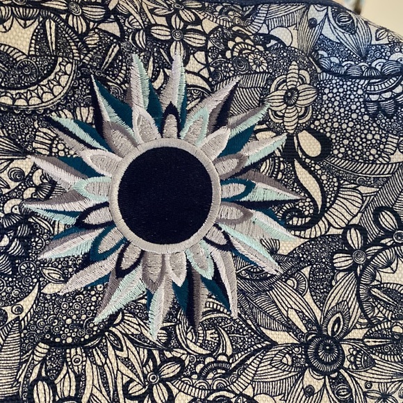 Sakroots Canvas Backpack Navy Desert Spirit - Picture 2 of 12